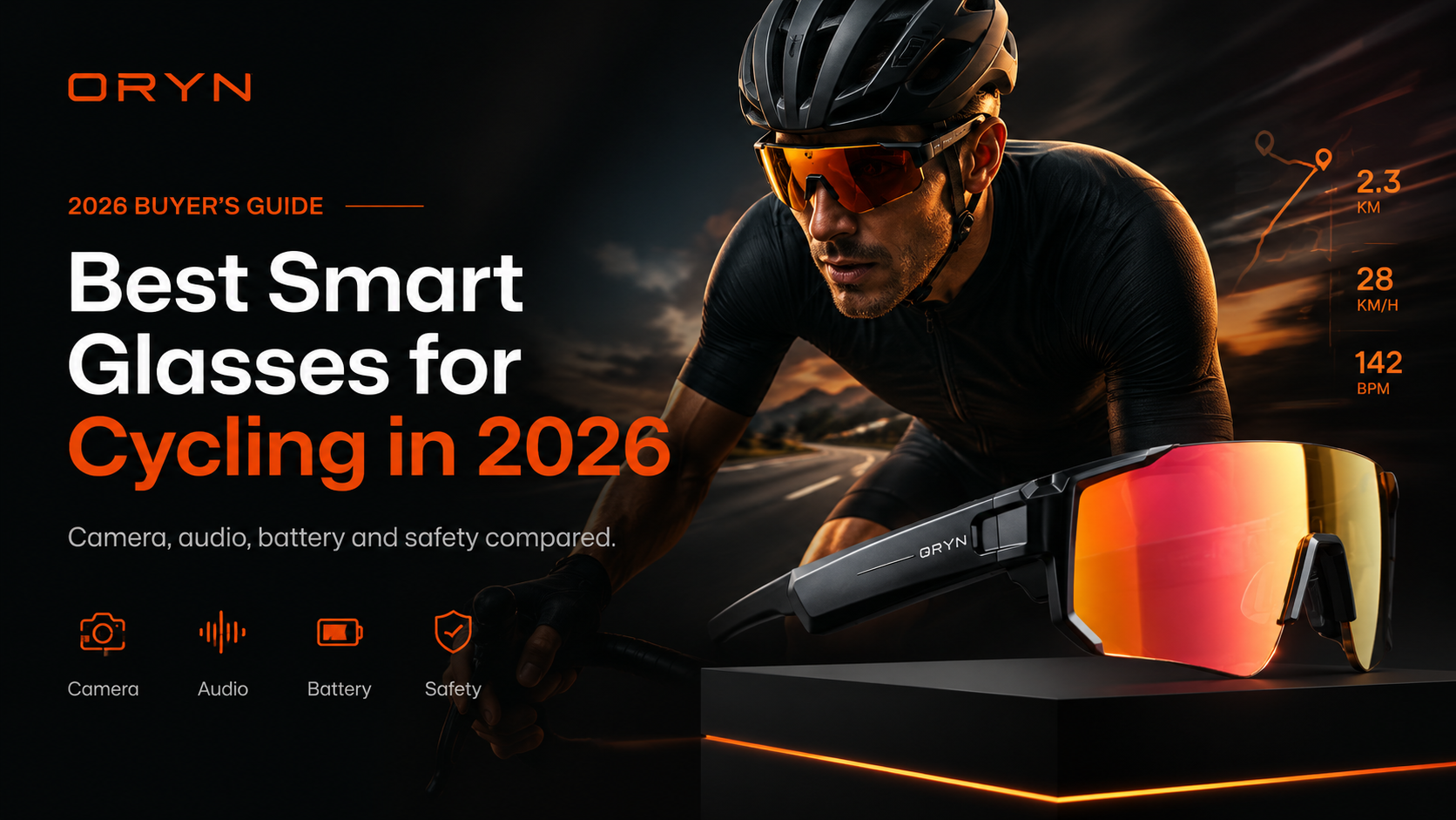 Best Smart Glasses for Cycling in 2026: Camera, Audio, Battery & Safety Compared