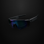AI sports glasses with camera showcasing sleek design and premium lens features.
