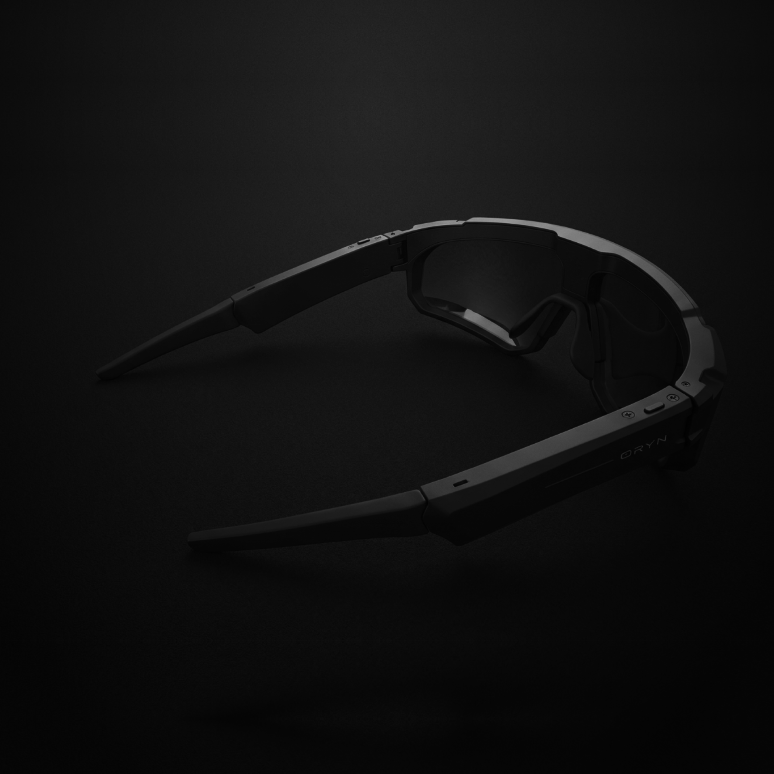 AI sports glasses with camera by ORYN, featuring sleek design and lightweight performance frame.